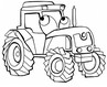 traktor - pobarvanka