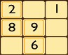 sudoku - miselna igra